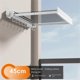 thumbnail image 2 of Retractable Invisible Folding Clothes Drying Rack, Punch-Free Indoor and Outdoor Clothes Drying Net Bag -Gray, 2 of 5