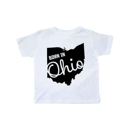 

Inktastic Born in Ohio Gift Toddler Boy or Toddler Girl T-Shirt