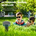 thumbnail image 3 of Innens LED Ultrasonic Solar Powered Scarer Rat Repeller Cat Deterrent Fox Pest Repellen, 3 of 36