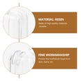 thumbnail image 3 of KAKOWELY Dustproof Cover 20Pcs Toothbrush Covers Compatible with Toothbrush Heads (Transparent)1.18"X0.83"X0.59", 3 of 5