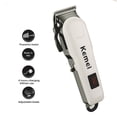 thumbnail image 4 of USBSZ KM-809A Rechargeable LCD Display Barber Shop Home Electric Barber, 4 of 6