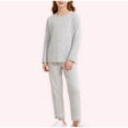 thumbnail image 5 of OVAFBAU Boys Girls Long Sleeve Outfits Set Kids Solid Long Sleeve Round Neck Outfits Set with Pants 2 Piece Outfits Set, 5 of 6