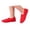 1-Red67, variant on Elegyee Girls Gymnastics Ballet Dance Shoes Solid Color No-Tie Lightweight Training Shoes