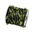 thumbnail image 3 of Cinta de hojas, cordel de vid de decoración trenzada con hojas verdes artificiales para fiesta temática de Safari en la , cumpleaños, boda, Cera Negra 10m Sunnimix Hilo de hoja verde trenzado, 3 of 8