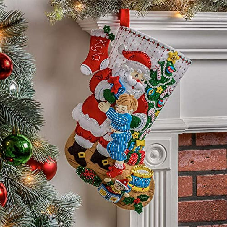 Bucilla Gifts From Santa 18 Christmas Stocking Kit 86304 DIY