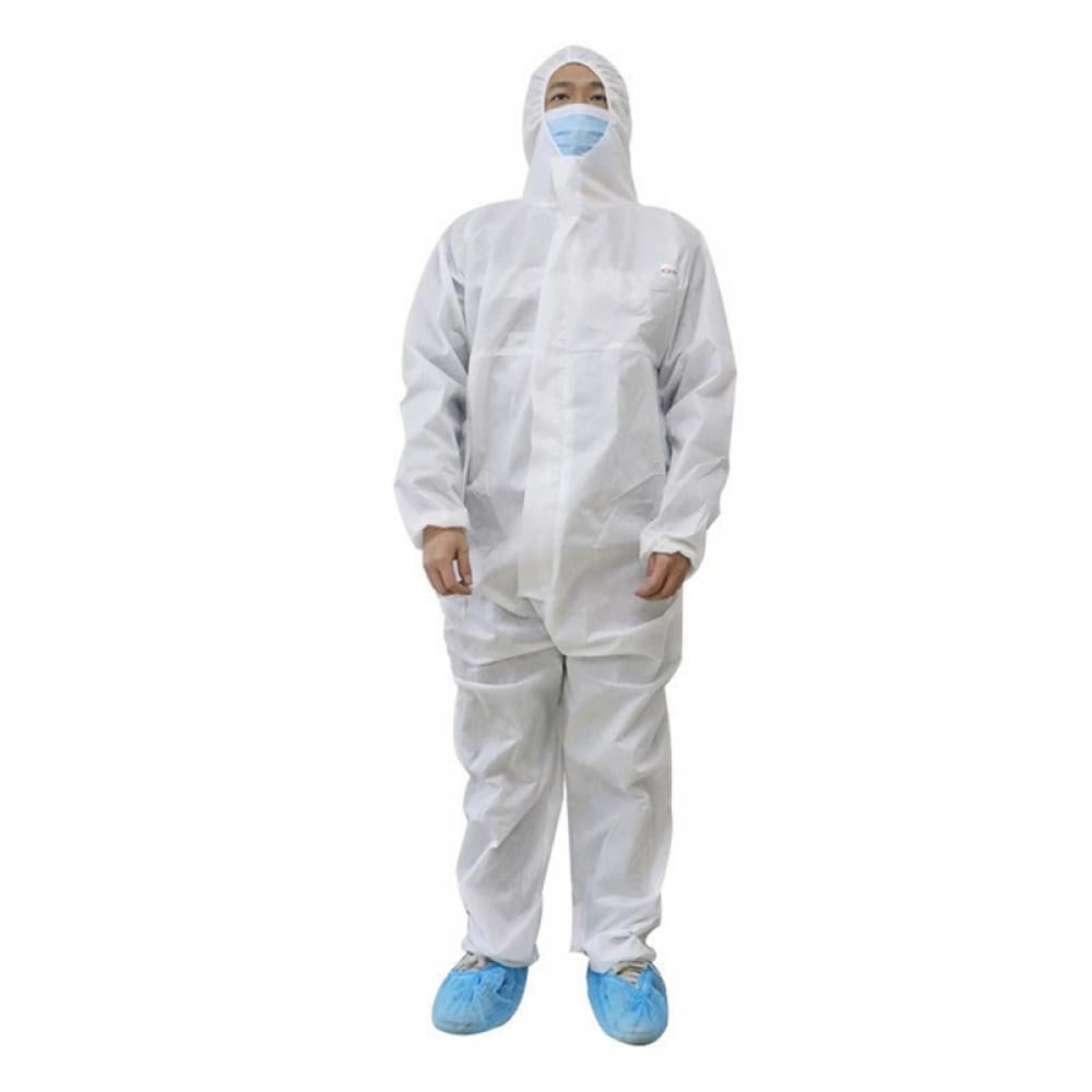Reusable Protective Overalls Suit Splashproof Protective Isolation Clothing Suit 