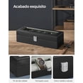 thumbnail image 2 of SONGMICS Caja de Relojes para 6 Relojes, Estuche de Relojes, 11.2 x 30 x 8 cm, Negro y Gris Verdoso, 2 of 6
