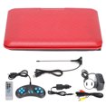 thumbnail image 1 of DEWIN 6.8 Inch Portable HD Children's DVD Player Multifunctional Convenient Car TV Player for Car and Outdoor 110240V(Red US Plug), 1 of 14