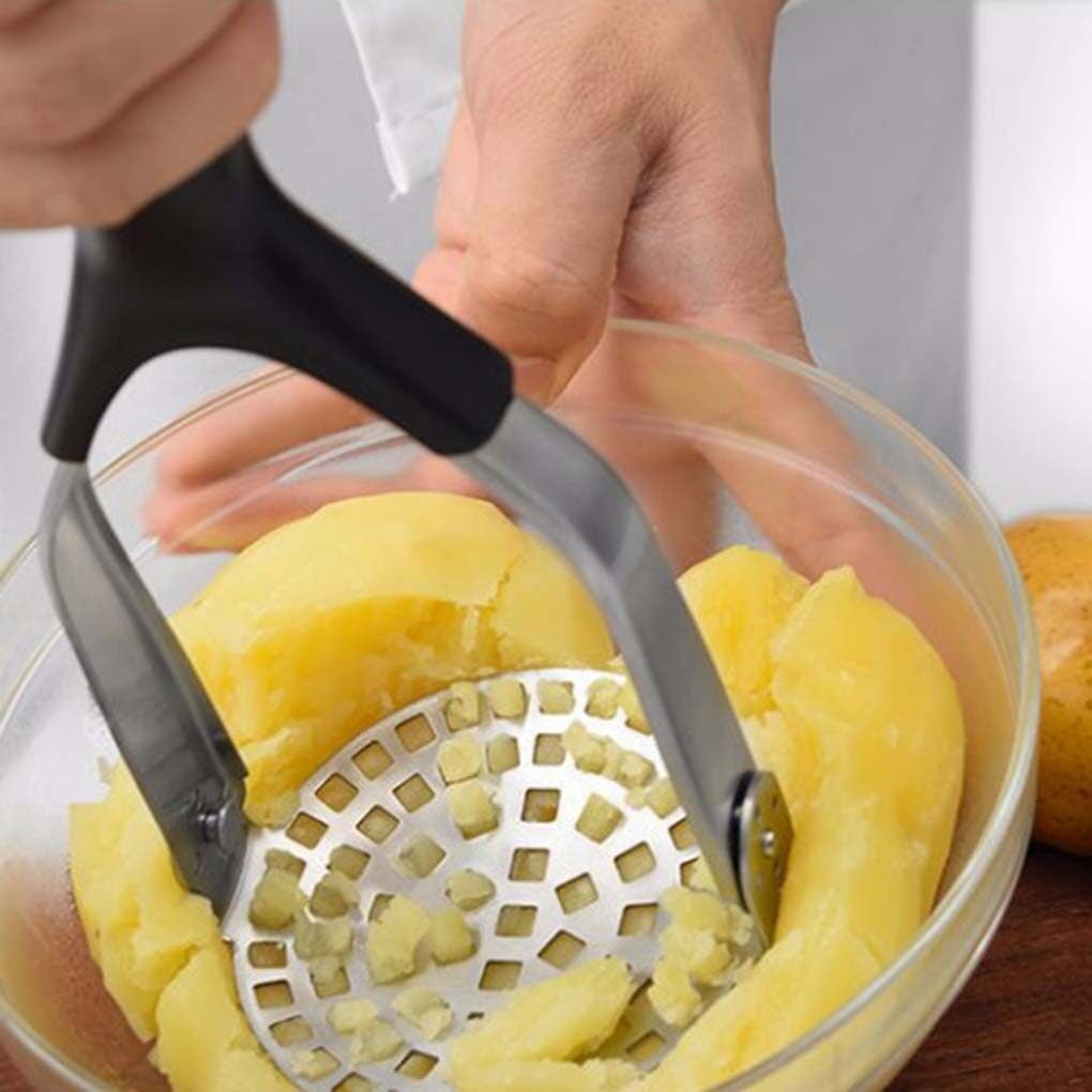 HOMSFOU Potato Masher Meat Masher Ricer Potatoes Lemon Squeezer Potato Rice  Strainer Vegetables Smasher Kitchen Tools Lemon Press Squeezer Bean Masher