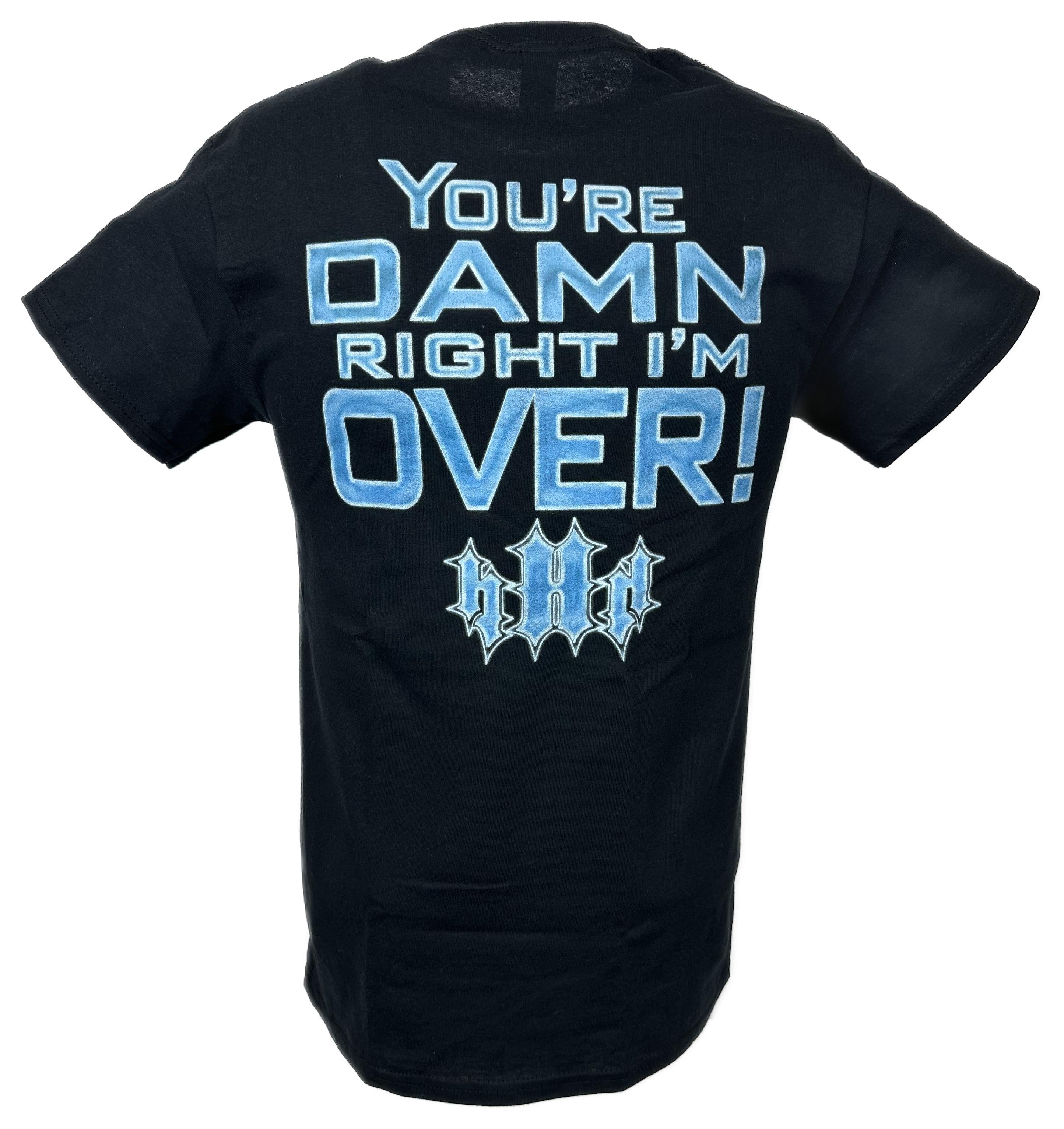 HEAVY L TVゲーム　Tシャツ Lサイズ Triple H Game Over ?! You're Right I'm Over Black T-shirt