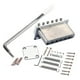 thumbnail image 1 of Sonducket Puente de guitarra, equipo Musical eléctrico, sillín de Metal de tamaño compacto para principiantes, accesorios mejorados, tablero de cuerdas Accesorios para instrumentos musicales Sonducket OD025782-00, 1 of 6