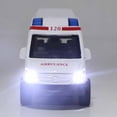 thumbnail image 2 of Alloy Toy Car, 1:32  Sound And Light Ambulance Toy, Ambulance Toy For Kids Boys Home Girls Gifts, 2 of 8