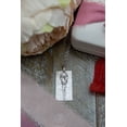 thumbnail image 2 of 925 Sterling Silver Unisex Soulmate Necklace, Gift for Him, Medium Pendant, Clear Cubic Zirconia Stone, 2 of 4