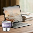 thumbnail image 7 of Stainless Steel Insulated Coffee Cup 400ML Leak Proof Travel Mug With Lid And Elastic Sleeve For Home Car, 7 of 7