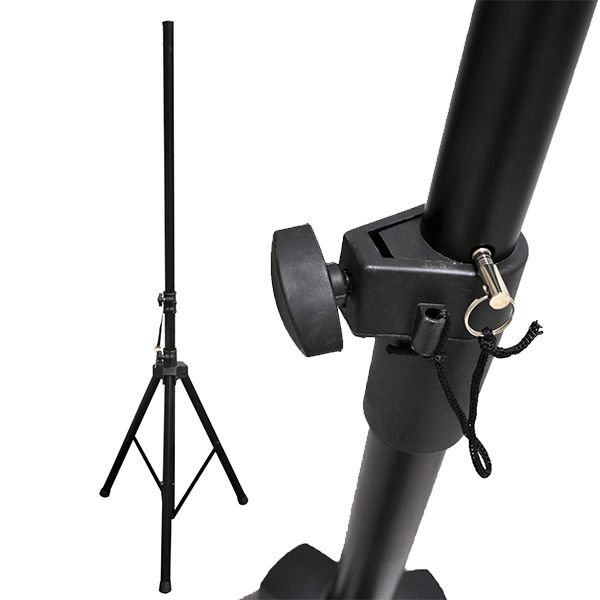 Tripie para Bafle Master MAHM-WSTAND Soporta 30Kg Acero Negro