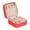 Red(Glossy), variant on zttd mini jewelry travel case pu leather travel jewelry organizer box small portable portable jewellery storage holder for womens rings earrings necklaces bracelets