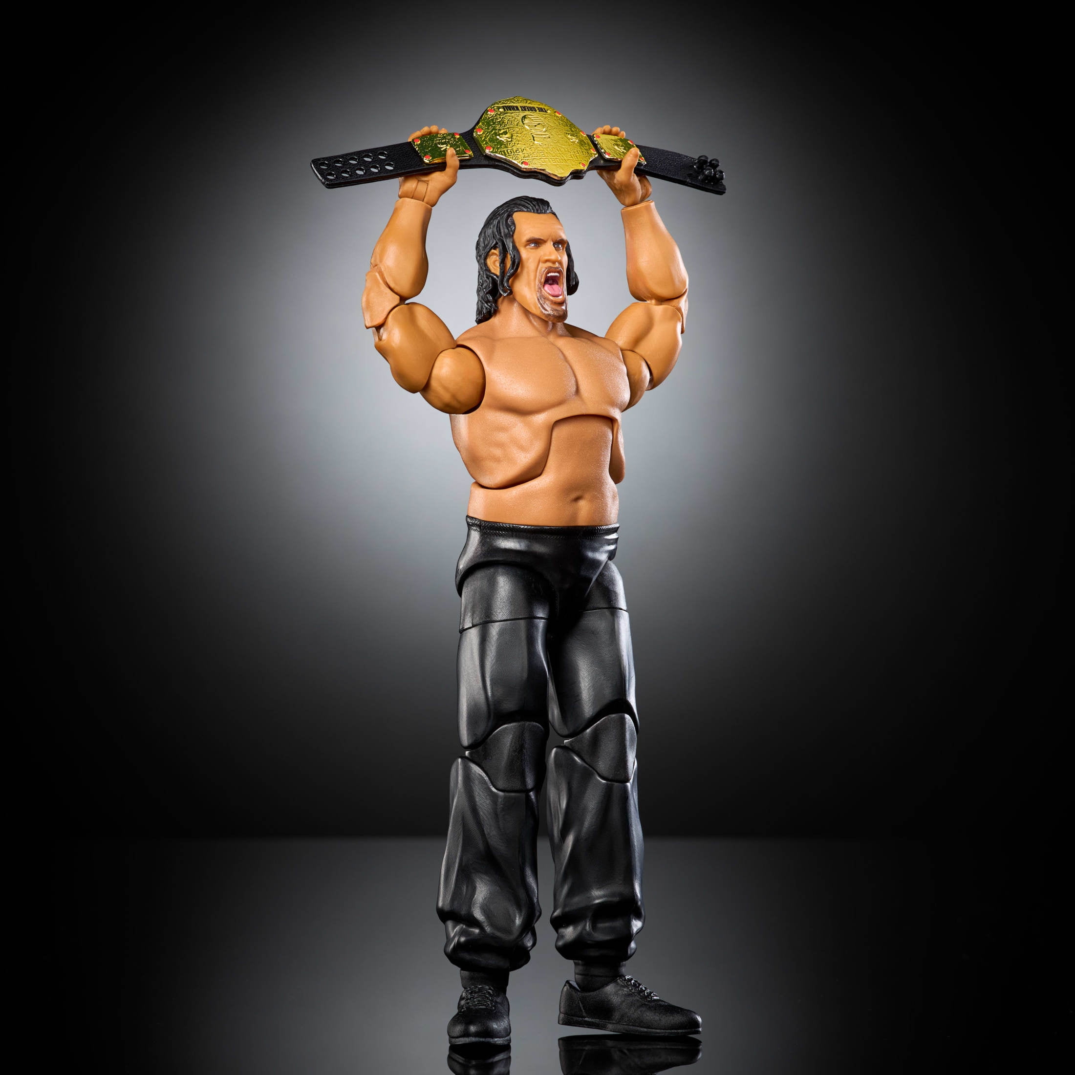 WWE Elite Great Khali Smash Action Figure, Series #123 Set, 6-inch Collectible with Accessories