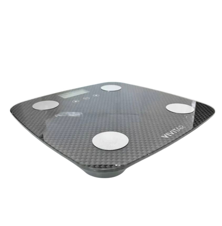 Vivitar Body Analysis Scale – Digital Bathroom Scale with Weight, BMI & Body Fat Tracking
