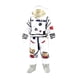 thumbnail image 3 of Figuras De Astronauta A Escala 1/64 Para Paisajes, Accesorios De Fotografía, Decoración, Onda, 3 of 8