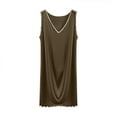 thumbnail image 2 of OSFVNOXV Sleeveless Nightgowns for Women Soft Cotton Breathable Sleep Shirts Loose Fit Long Nightdress, 2 of 3