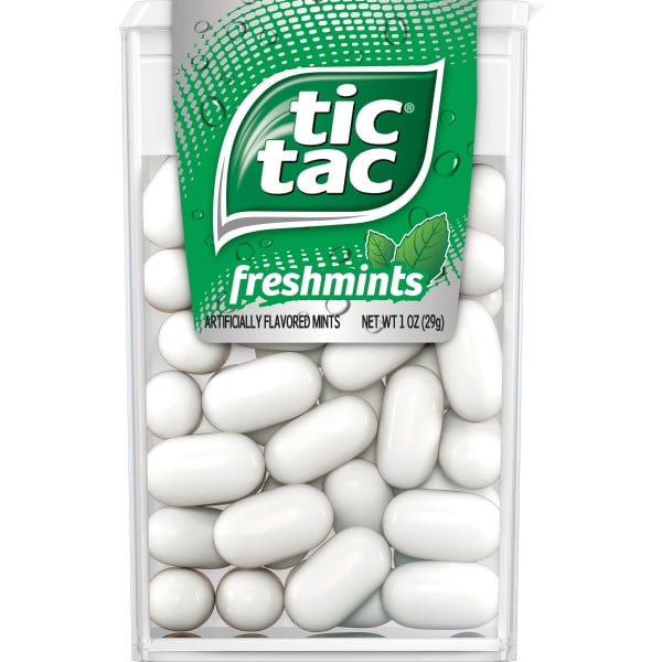 Tic Tac Hard Candy Mints, Freshmints Flavor, 1 oz
