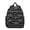 Moth and Flower, variant on Skull Gothic Pattern Backpack for School, Cute School Bag with Adjustable Shoulder Straps and Padded Back, 13.8"x11.4"x6"