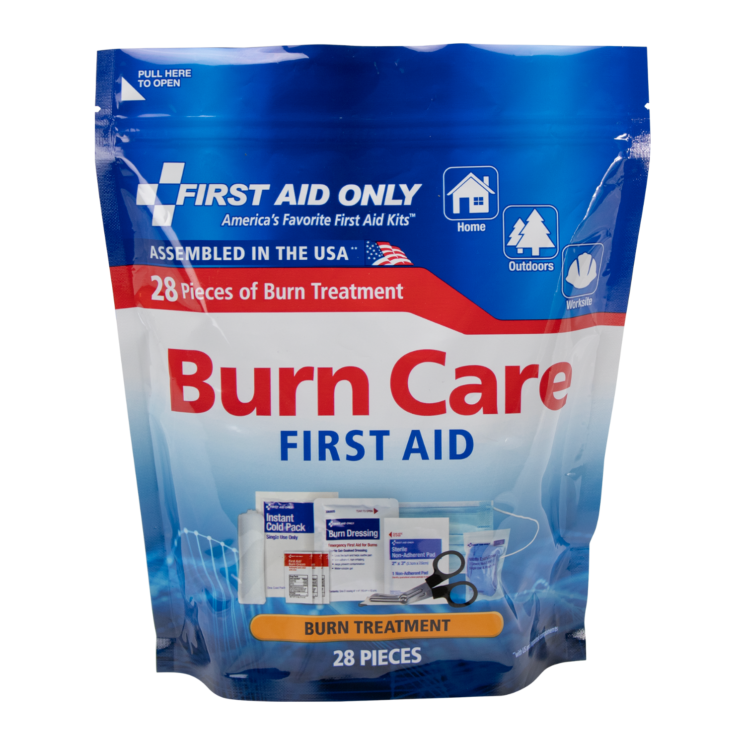 First Aid Only 28-Piece Burn Care First Aid Kit photo 2