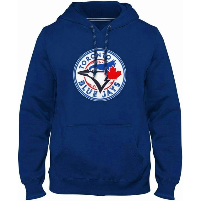 Chandail à Capuchon Officiel pour Hommes des Toronto Blue Jays - logo Rond