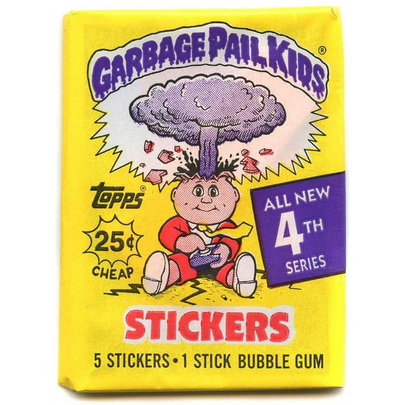 Garbage Pail Kids Series 4 Trading Card Sticker Pack