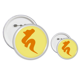 thumbnail image 1 of El budismo amarillo sánscrito ha patron Insignia insignia botón diseño conjunto, 1 of 3