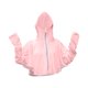 thumbnail image 4 of Sudadera con capucha para mujer, camisas de refrigeración con cremallera completa, tela de poliéster , ropa de protección solar de verano para Rojo, 4 of 7
