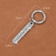 thumbnail image 5 of Cahin de llave de coche Bling con placa de número de estacionamiento temporal, llavero de coche con diamantes de imitación de cristal de aleación de Zinc, accesorio para coche, 5 of 5