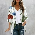 thumbnail image 1 of Cárdigan de mujer, primavera verano, holgado, informal, de moda, de manga larga, abrigo para mujer, 1 of 5