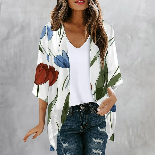 Cárdigan de mujer, primavera verano, holgado, informal, de moda, de manga larga, abrigo para mujer