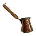 thumbnail image 1 of kurtrusly Turkish Coffee Pot Kitchen with Long Greek Handle Arabic Bar Cafe Pot Coffee 270ml Gold 225ml, 1 of 5