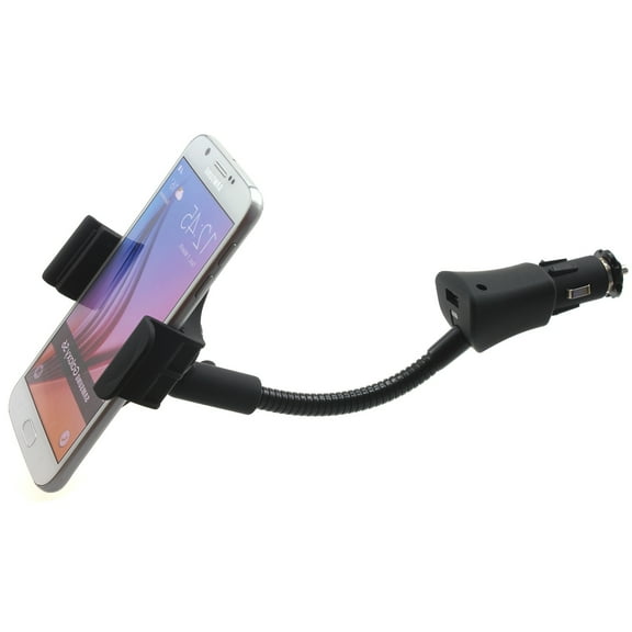 Charger Car Mount for Motorola Moto G Pure/Power (2022)/5G Phones- Holder DC Socket USB Port Cradle K4A