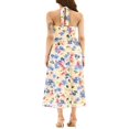 thumbnail image 2 of CHOK womens  Linen-Blend Midi Dress  6, 2 of 3