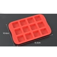 thumbnail image 5 of kowaku 3xSilicone Fondant Mold Cake Decorating Chocolate Sugarcraft Bake Mould Square 3 Pcs, 5 of 5
