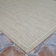 thumbnail image 3 of Couristan Recife Saddle Stitch Indoor /Outdoor Area Rug, Champagne- Taupe, 7'6" x 10'9", 3 of 6