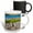 Multicolor, variant on 3drose, Argentina, Santa Cruz. Puerto Deseado, Magellanic Penguins., 11oz Magic Transforming Mug