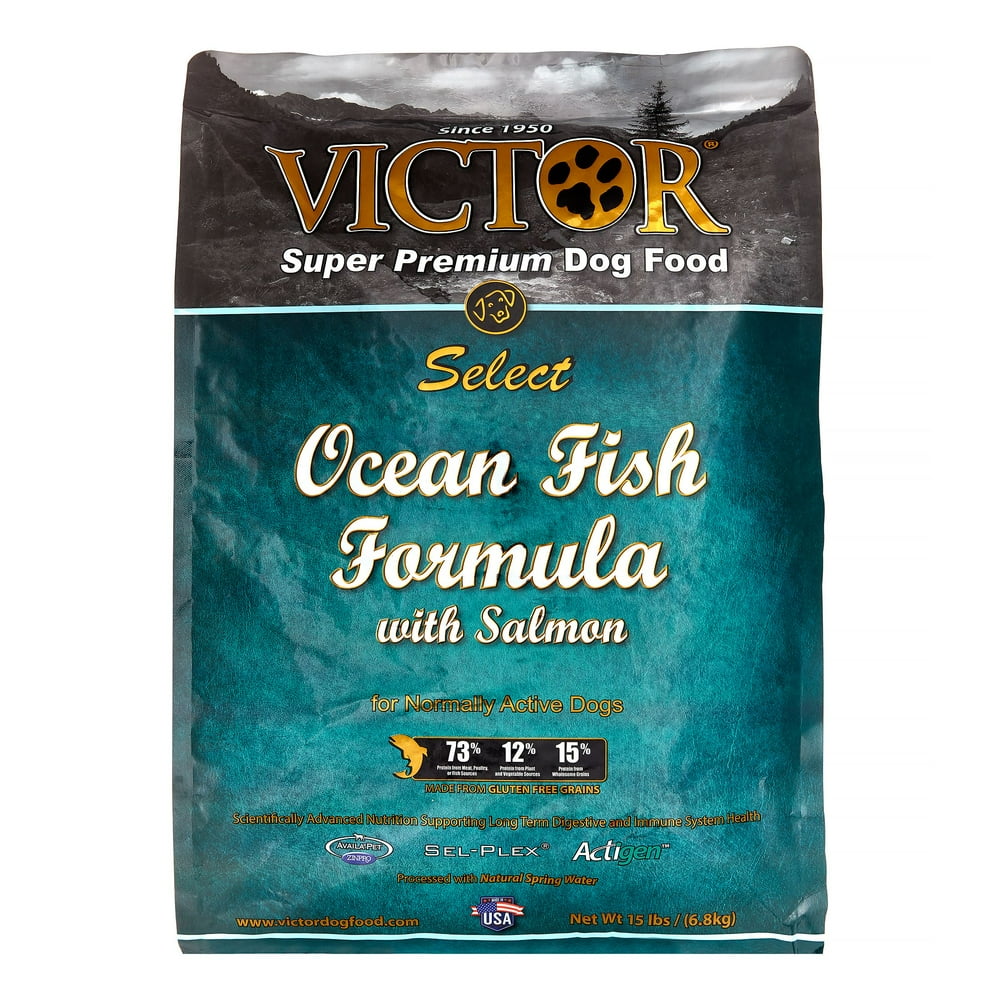 Victor Select Ocean Fish Dry Dog Food, 15 lb