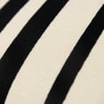thumbnail image 4 of Rizzy Home Black/Natural 20"X20" Stripe Woven Poly Filled Throw Pillow, 4 of 5