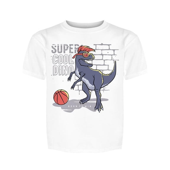 Super Cool Dino Basketball  Tee Men's -Image by Shutterstock
