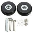 thumbnail image 2 of 2 Ensembles de Roues de Remplacement pour Valise Noire Chaude OD 50 mm Essieues de Luxe, 2 of 5