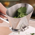 thumbnail image 3 of Stainless Steel Coriander Chopper - Manual Herb Spice Mill Grater Vegetable Grinding Tools for Garlic, Coriander, Onion, Parsley, 3 of 7