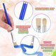 thumbnail image 4 of Paint Brushes for Kids, 22 Pcs Round and Flat Paint Brush Set, 4 of 5
