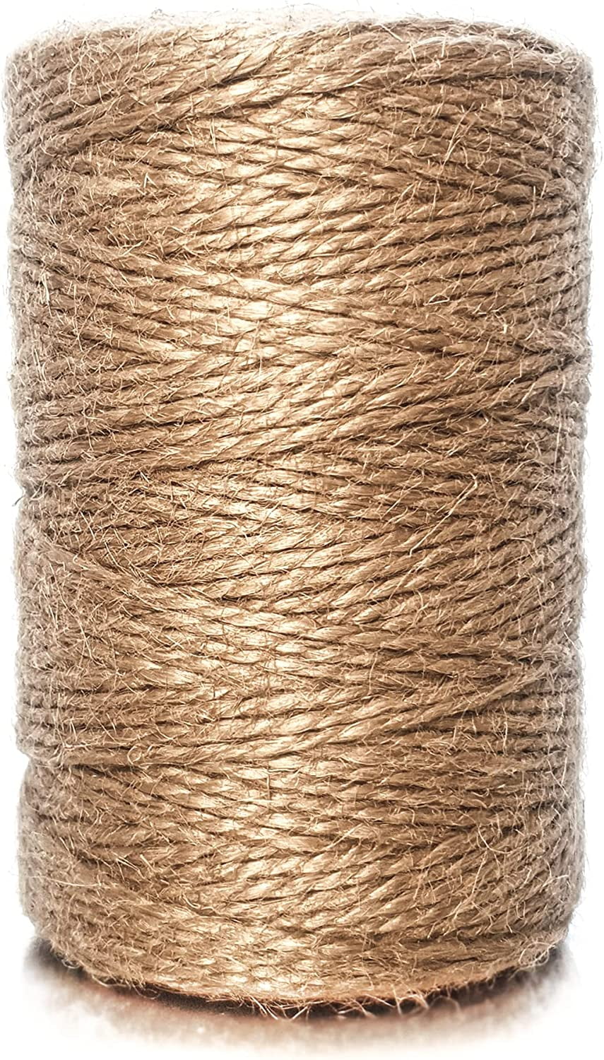 PG COUTURE Natural Strong Jute Twine Rope, (10mtr, 5mm) Linen Twine Rustic  String Cord Rope, String Rope, Party Gift Wrapping Cords Thread and Other  Projects : : Tools & Home Improvement