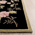 thumbnail image 5 of Safavieh Chelsea Beryl Bordered Wool Area Rug, Black, 6' x 9', 5 of 13