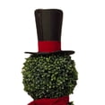 thumbnail image 3 of Boxwood Snowman Topiary Christmas Decoration, Multicolor, 32", by Holiday Time, 3 of 5