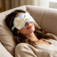 thumbnail image 4 of Deeceymbur Silky Smooth Bow Eye Mask Soft Light Blocking Cover For Eye Fatigue Relief, 4 of 6